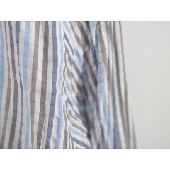 Emanuel Berg Men's Modern Fit Button up Dress Shirt‎ Seersucker size XL - Picture 4 of 9